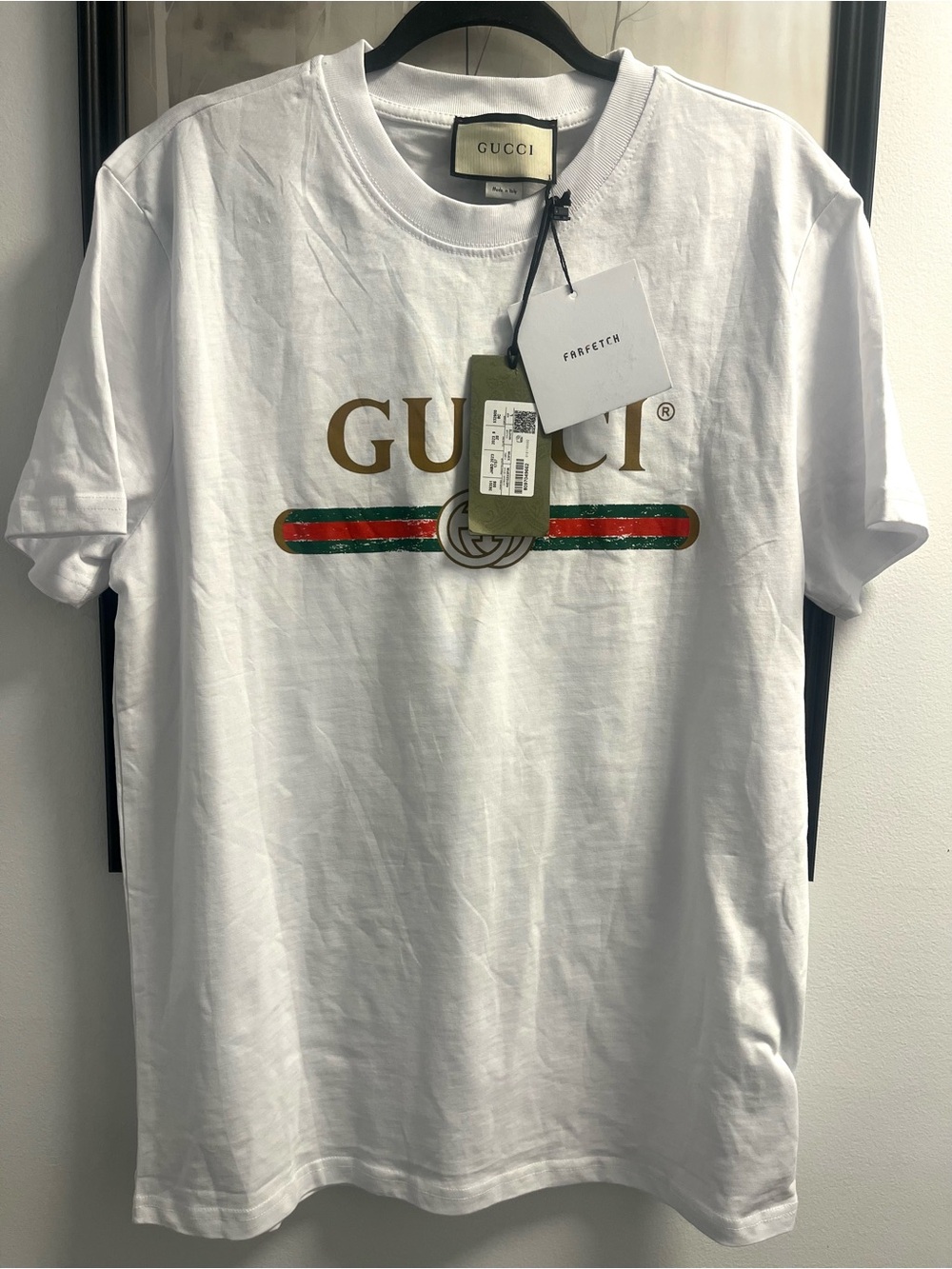 Gucci Men's White authentic brand new with tags